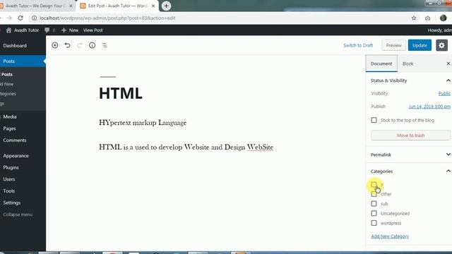 wordpress category || what is category in wordpress || wordpress || ripal pandya смотреть онлайн
