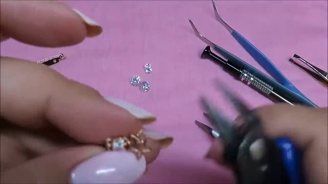 🌸💍💎#бижутерия #169💎💍 🌸AliExpress🌸Как вставить камень🌸 Jewelry from China🌸 Jewelry with Aliexpress 🌸 смотреть онлайн
