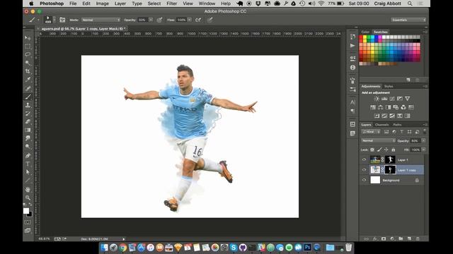 Dispersion Smoke Effect Photoshop Tutorial смотреть онлайн