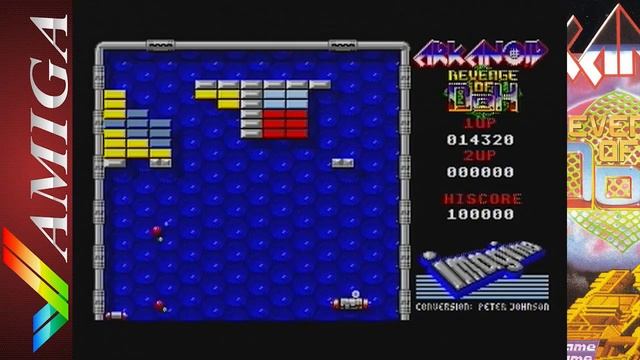 RetroPlay - Arkanoid Revenge of Doh on the Commodore Amiga смотреть онлайн