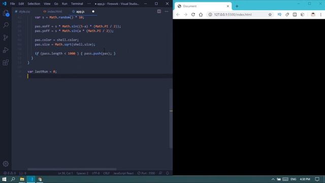How to make Firework using HTML and CSS JavaScript | How to design Firework | Coding Script смотреть онлайн