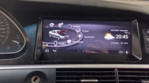 Android магнитола в Audi A6 C6 Allroad