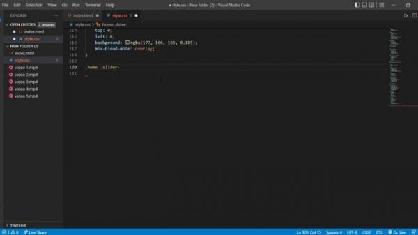 Creating a Video Slider Using HTML, CSS & JavaScript |