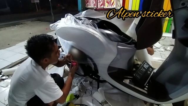 wrapping scoopy prestige 2021 warna tranparan/ bening bahan oracal 651 / 000 matt/ dop. смотреть онлайн