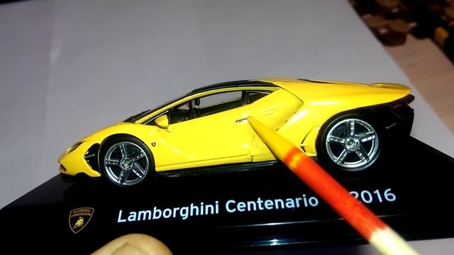 ВЫПУСК № 38 || LAMBORGHINI CENTENARIO || ALTAYA || масштабная модель 1:43 смотреть онлайн