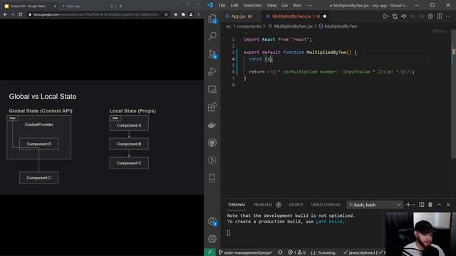 React Course - State Management - Context API смотреть онлайн