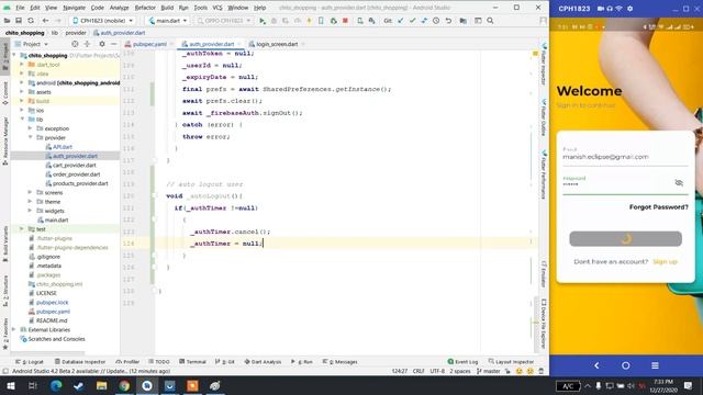Flutter Day 41 Auto Login Auto Logout and Shared Preferences смотреть онлайн