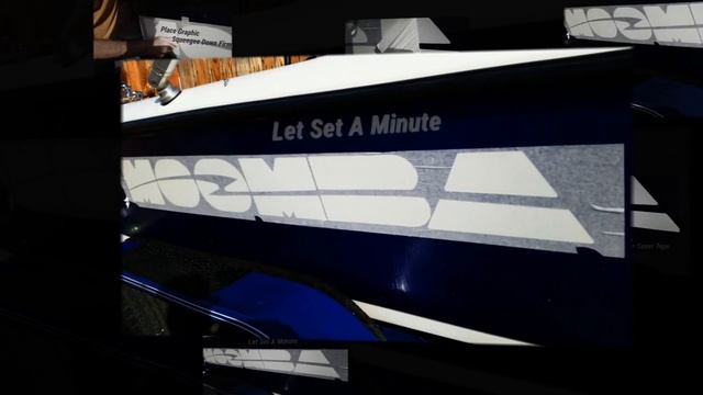 Vinyl Decal Boat Name Installation смотреть онлайн
