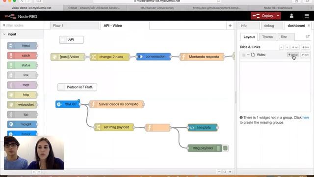 Sensor Tag, Node-RED e Watson Conversation смотреть онлайн