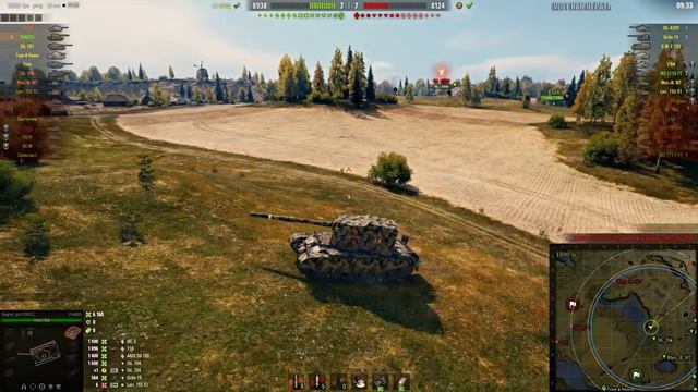 FV4005 Stage II это БАБАХА ? РАЗДАЧА ВАНШОТОВ ? World of Tanks бой на пт 10 уровня