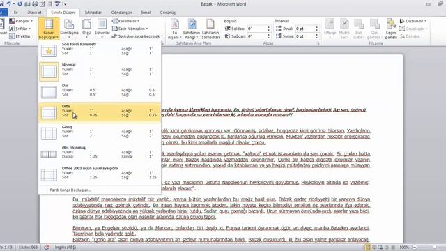 Microsoft Word 2010 - Səhifənin sxemi смотреть онлайн