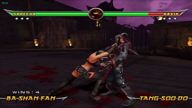 Mortal Kombat Armageddon : Sareena Arcade Playthrough смотреть онлайн