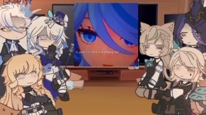 Fontaine React to the Traveler ( Aether + Lumine ) + Archon quest | Gacha Club | Genshin Impact