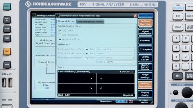 Bit error rate (BER) measurement using the R&S®FSV signal and spectrum analyzer смотреть онлайн