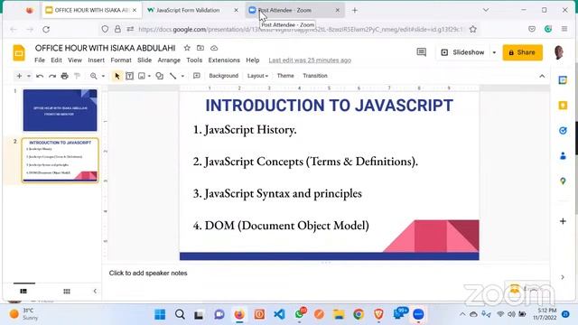 Frontend Office Hour with Isiaka смотреть онлайн