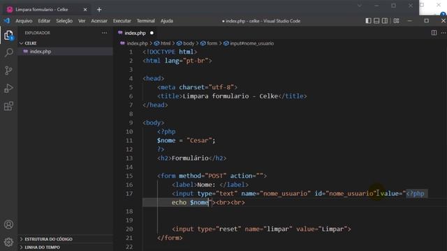 Como limpar formulário com JavaScript смотреть онлайн