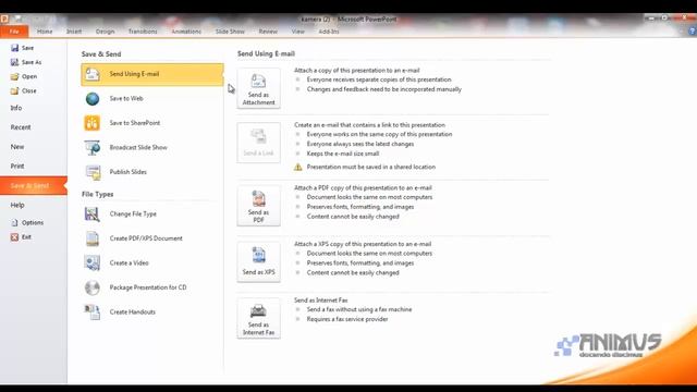 PowerPoint 2010 Урок 2 Меняем Язык и Интерфейс [Animuschool] смотреть онлайн