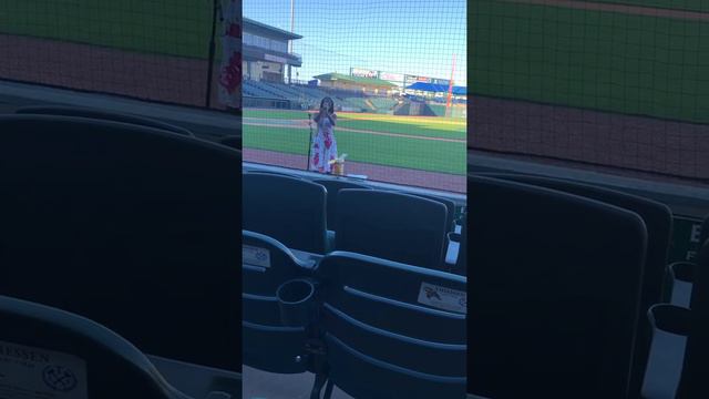 Ashley Fletcher skeeters national anthem audition смотреть онлайн