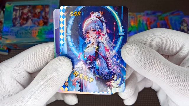 Бокс Коллекционных карточек по игре Genshin Impact №1 #genshinimpact #anime смотреть онлайн