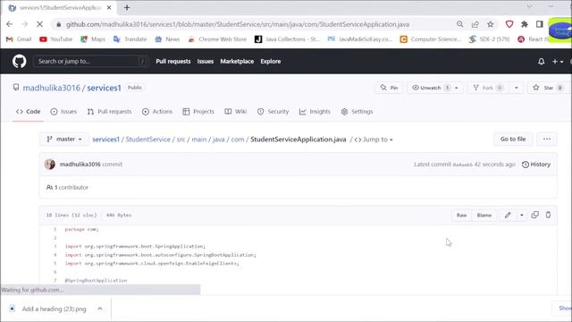 Creating and Merging different branches in GITHUB |Push SpringBoot Project смотреть онлайн
