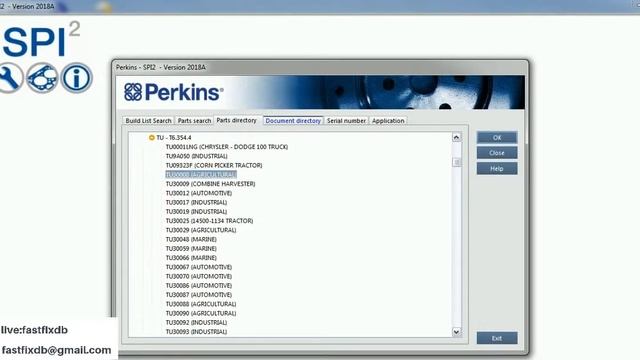 Download Perkins SPI2 2018A Engines Parts And Service Catalog and Engines Manuals смотреть онлайн