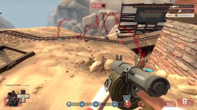 So I equipped the gunboats on the demoman... смотреть онлайн
