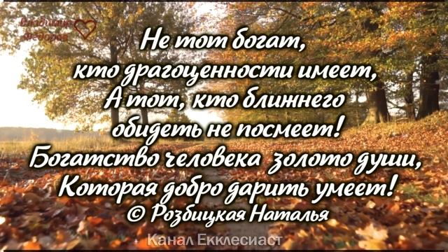 «В Чужой Душе Мы Как в Своей Среде...» Мудрые Мысли! Музыка Сергей Чекалин/Читает Владимир Фёдоров смотреть онлайн