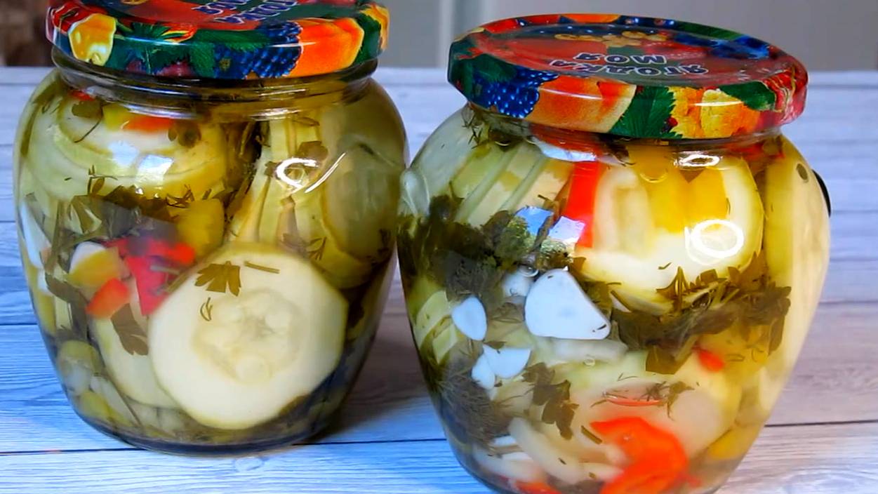 Моя обязательная заготовка из кабачков на зиму. Вкуснее не пробовала, лет 20 так готовлю и улетают. смотреть онлайн