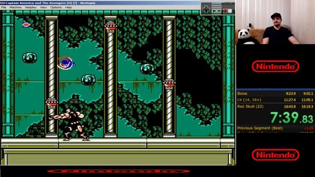 Captain America and the Avengers NES Speedrun World record - Капитан Америка и М.mp4 смотреть онлайн
