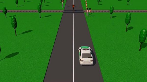 Курсы ПДД  : Движение через железнодорожные пути.