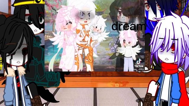 sans au's react to dream as gacha смотреть онлайн