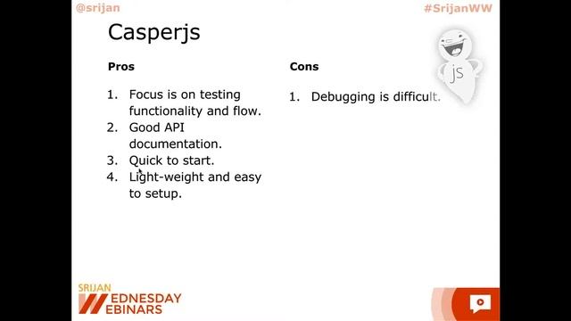 [Srijan Wednesday Webinars] Choosing the Right Testing Framework смотреть онлайн