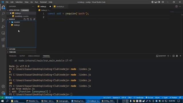#1. Nodejs: Global Object | Module | Path, OS Module | Coding Club Bangladesh | Md. Rokibul Hasan смотреть онлайн