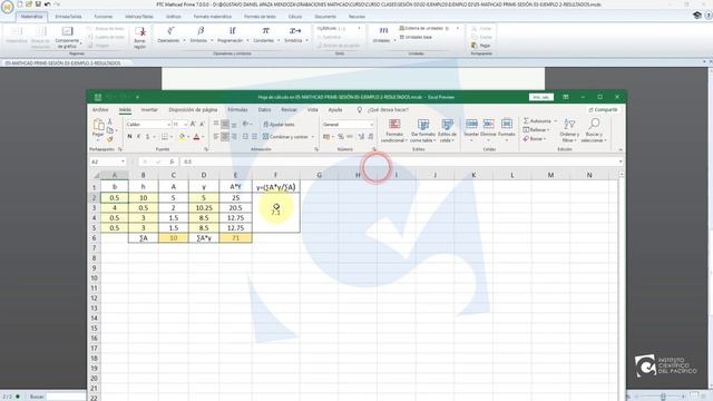 Extracción de datos de un componente de Excel en Mathcad Prime смотреть онлайн