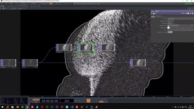 Particle Displacement – TouchDesigner Tutorial 7 смотреть онлайн