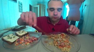 МУКБАНГ НАРЕЗКИ ЛУЧШЕЕ - ПЛОВ УЗБЕКСКИЙ С МЯСОМ / КОТЛЕТА / САЛАТ / Mukbang  АСМР 23. 02. 2024