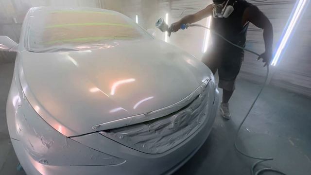 How to spray a pearl paint job with “Slicker Than Water” Clear Coat смотреть онлайн