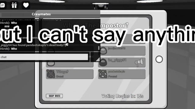 Roblox among us - CREWMATES 🔪 (but i can't speak...) смотреть онлайн