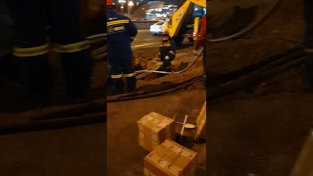 На следующий день после пожара на Ленинградском проспекте в Москве. смотреть онлайн