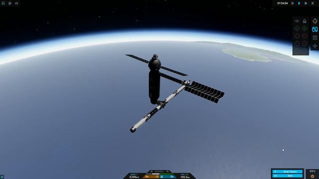 ОРБИТАЛЬНАЯ СТАНЦИЯ | Запуск первых модулей и Экипажа в SimpleRockets 2