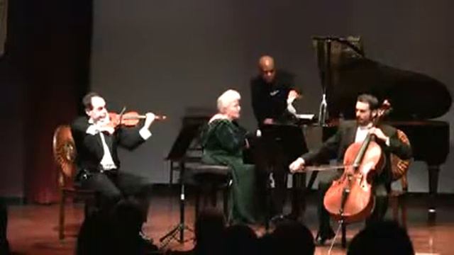 Glinka Piano Trio "Pathetique" 4 Allegro con spirito National Chamber Ensemble смотреть онлайн