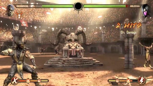MORTAL KOMBAT 9 (2011) Лестницы и Челленджи. смотреть онлайн
