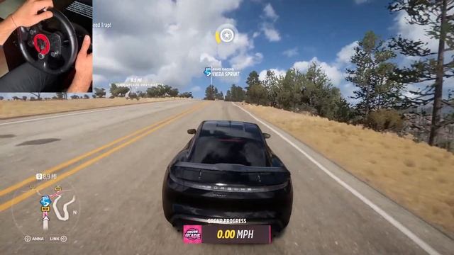Porsche Taycan Turbo S - Forza Horizon 5 Gameplay Top speed смотреть онлайн
