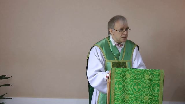 Проповедь в 12-ое воскресенье после Дня Святой Троицы, 30.08.2020 смотреть онлайн