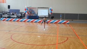 Открытое первенство и Чемпионат Красноярского края по спортивной аэробике Финал Герасимова Владисла