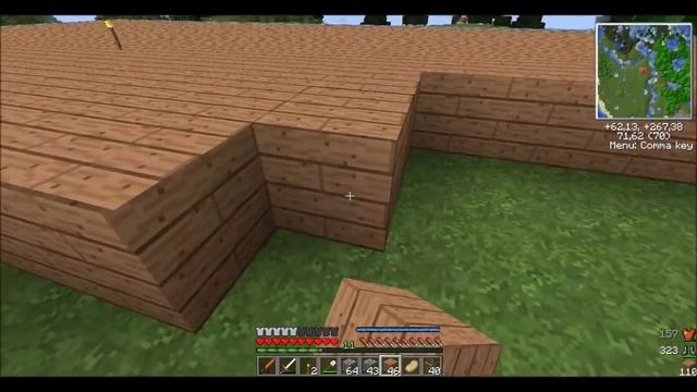 Minecraft-Магические Приключения #3-Фундамент Дома смотреть онлайн