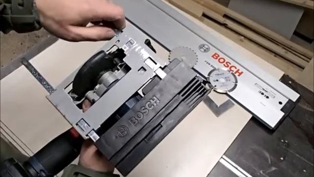 Bosch GKS 10,8 V-Li Pro для новичков, 3/3: настройка параллельного упора, пиление по шине смотреть онлайн