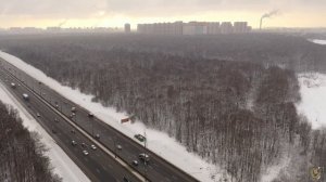 Юго-Восточная хорда 10 участок от МКАД до Бутово 4K