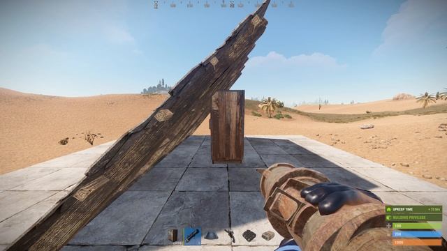 Невидимый шкаф в Rust, можно лутать! | Раст баги смотреть онлайн