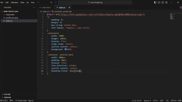 How to make a Awesome Profile Page | Using HTML and CSS смотреть онлайн